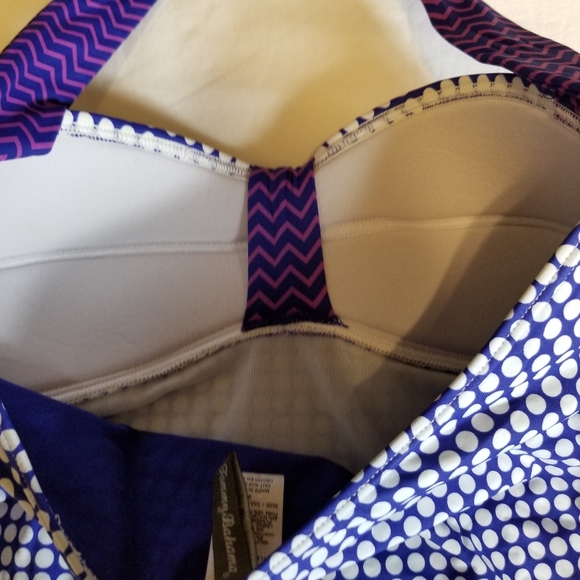 Tommy Bahama One Piece Checkered Print Swimsuit - Picture 5 of 8